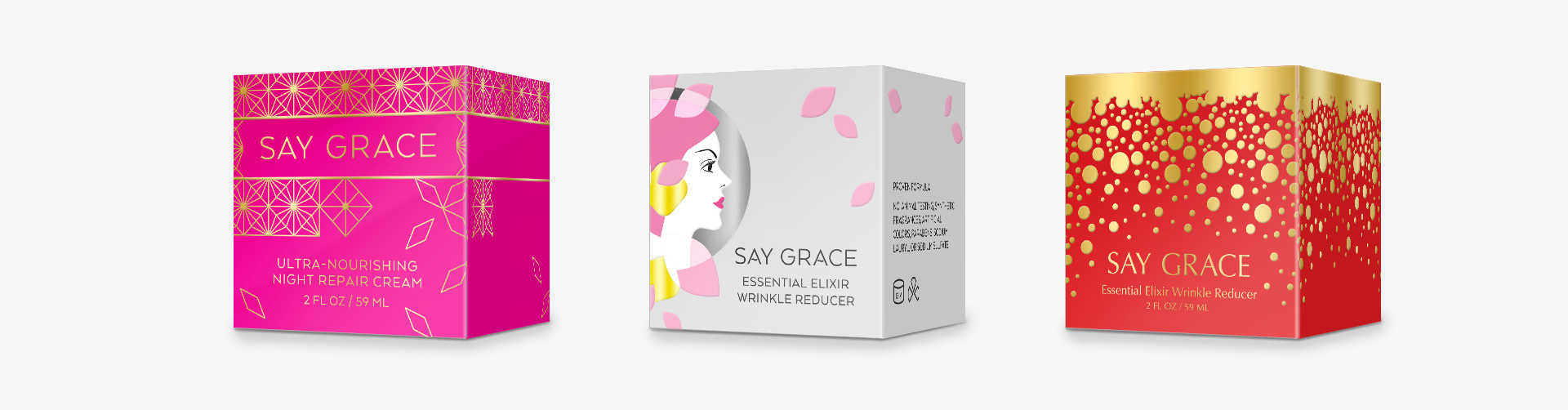 Grace and Frankie Season 2 Cosmetics Packaging Design