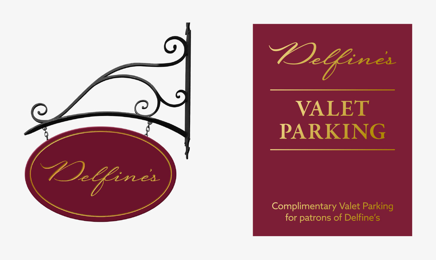 GF Season 3 Restaurant Signage