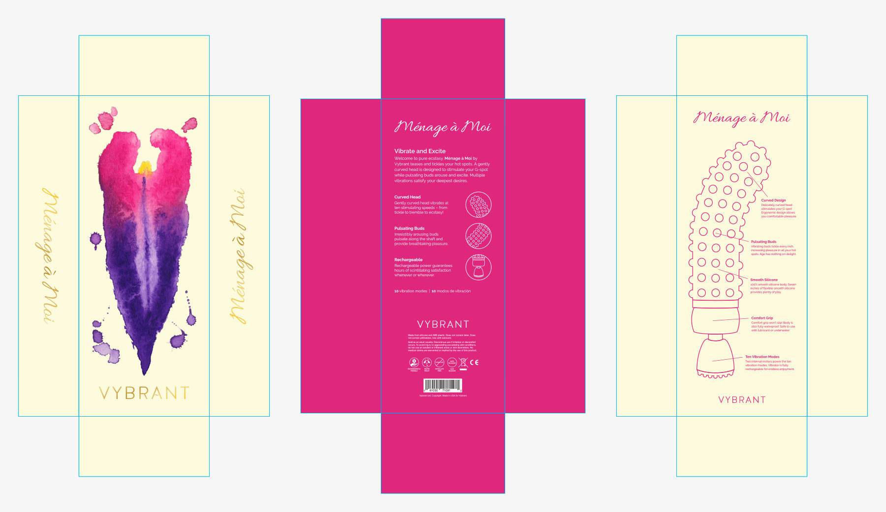 GF Season 3 Vybrant Packaging Dielines
