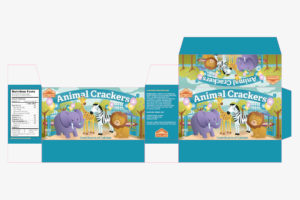 Animal crackers packaging