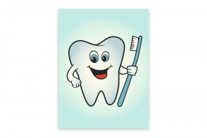 kids tooth poster